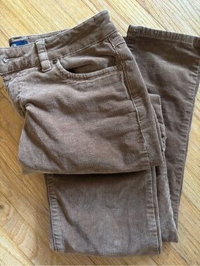 British Khaki Tan Corduroy Trousers